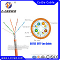 0.45-50mm 24awg Bare Copper, CCA, best price lan cable 4pr sftp cat5e